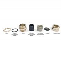 Кабельный ввод М 10 латунный  - ЭТК  Урал Лайн, Пермь